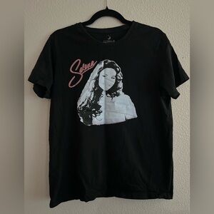 Selena Womens Tee Size Small Black Music Tejano